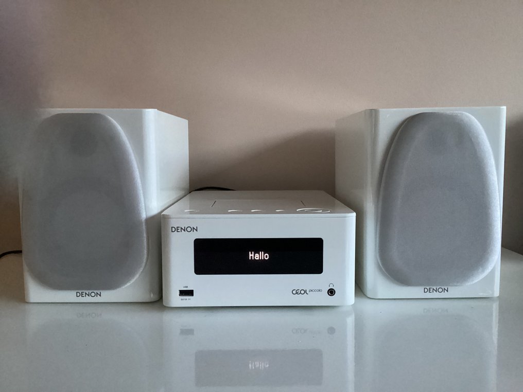 Denon - CEOL Piccolo DRA-N5 netværk stereosystem med SC-N5 højttalere og fjernbetjening. Sæt lydudstyr - Flere modeller #1.0