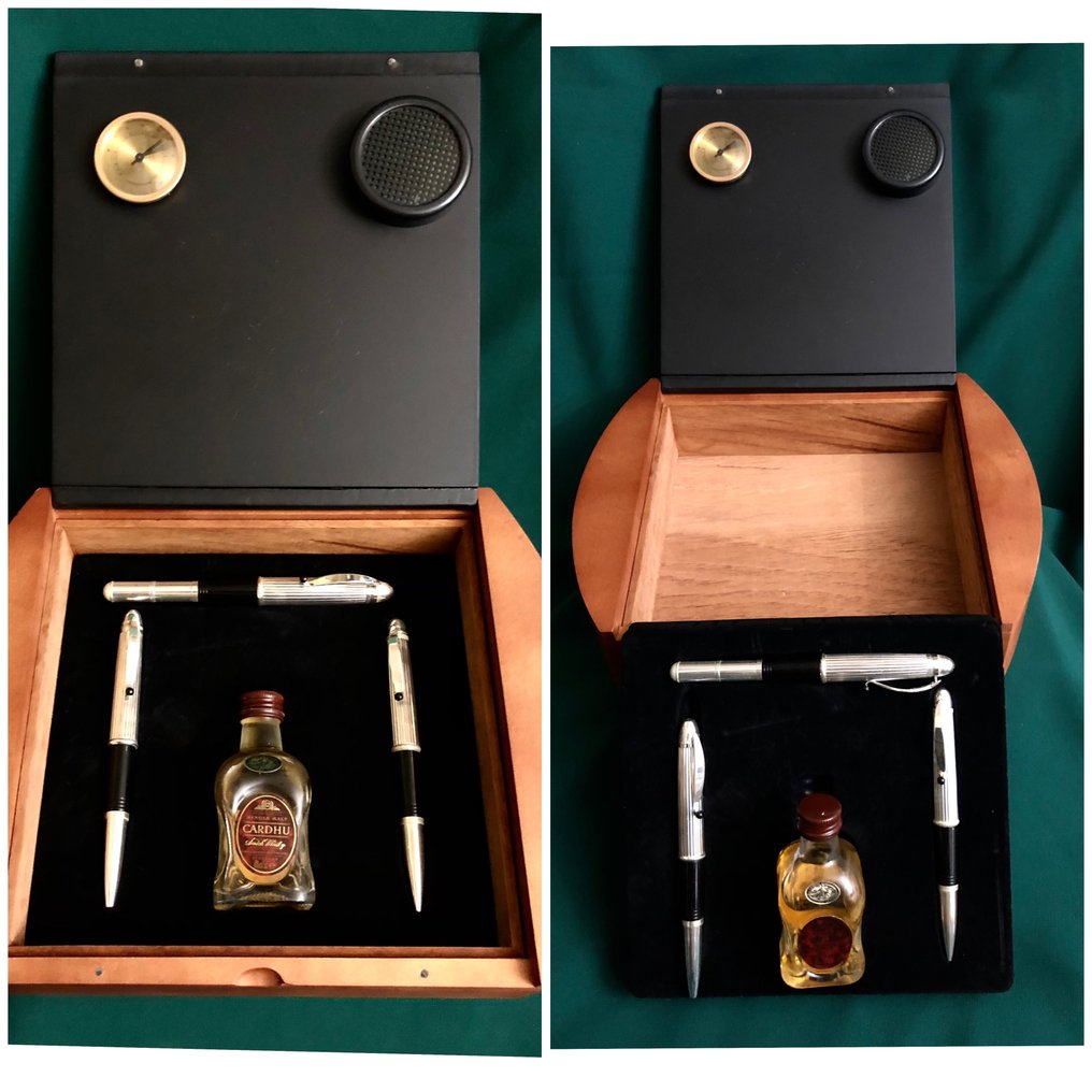 Diageo - χωρίς τιμή ασφαλείας - Υγραντήρας - CARDHU! Ένας πολύ κομψός υγραντήρας για πούρα, με υγρόμετρο. Ένα δώρο χορηγούμενο από το CARDHU 12 - Cedar #1.0