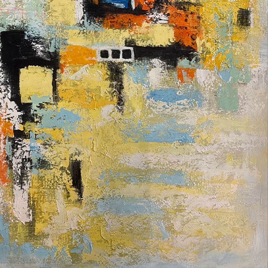 Quang Chinh - Rayonnement 80 x 120 cm #1.0