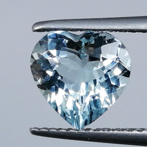 1 pcs  Blå Akvamarin  - 2.21 ct - Instituto Gemólogico Español (IGE) - Uden behandling #3.2