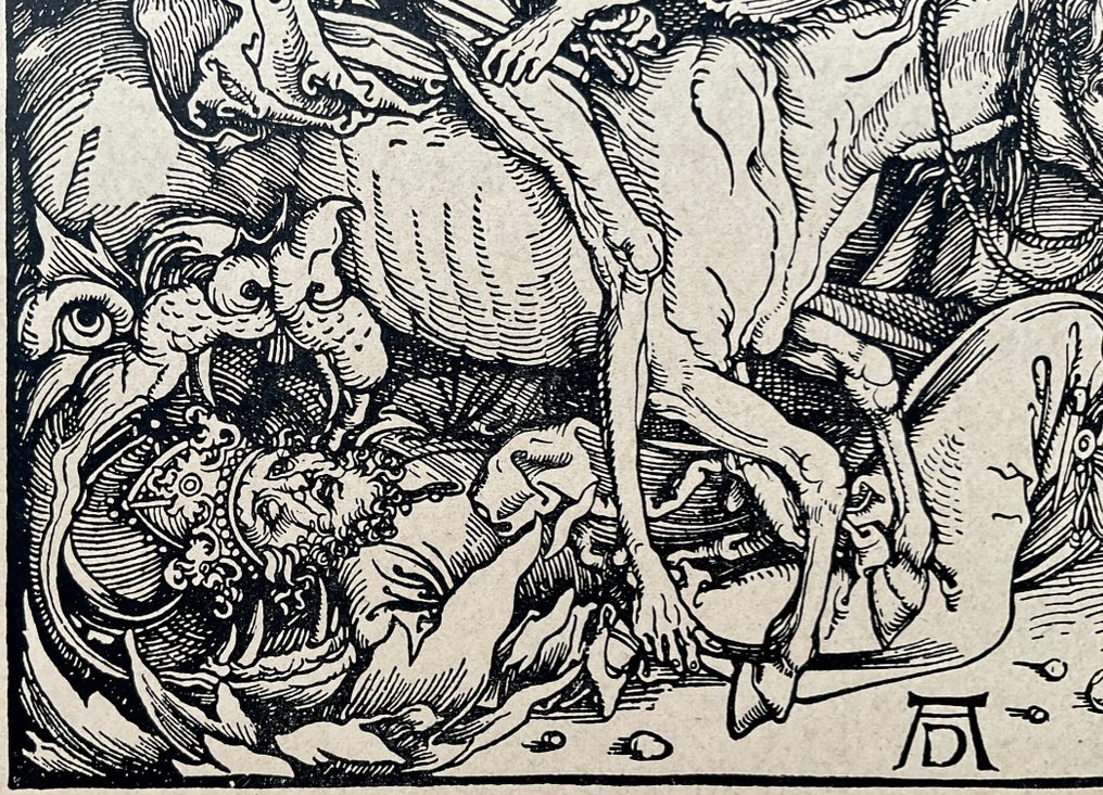 Albrecht Dürer (1471-1528), after - I quattro cavalieri dell'apocalisse #1.0