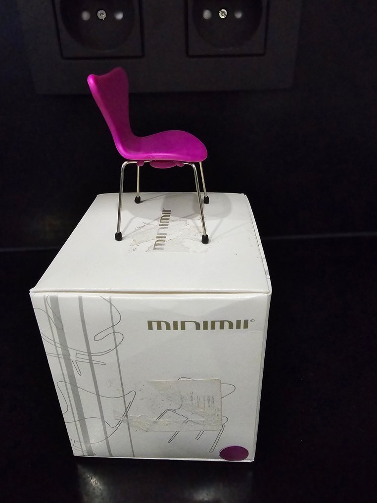 Minimii, Fritz Hansen - Arne Jacobsen - Stuhl - Butterfly Stuhl (3107) - Stahl - Minimii - Schmetterlingsstuhl #3.2