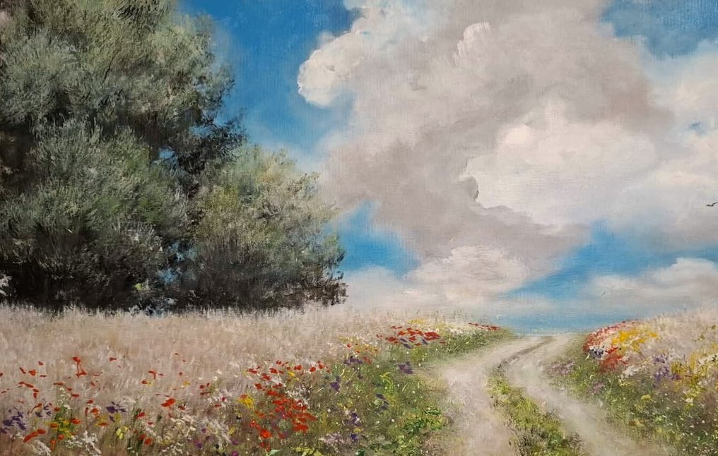 Jacek Olejniczak (XX) - The way to heaven .   3  50x70 #1.0