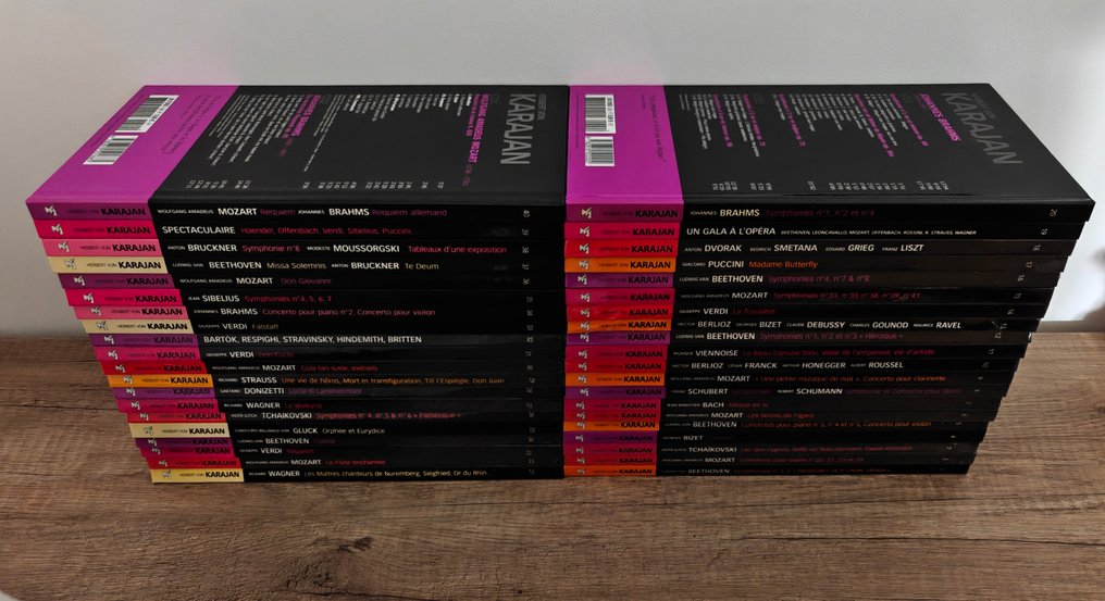 Herbert von Karajan - Herbert von Karajan (Les indispensables du classique) (40 x 2 CD) - Différents titres - Coffret CD - 2010 #3.2