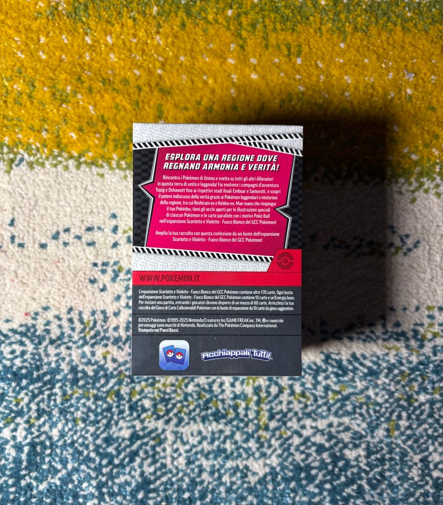 Pokémon - 1 Booster bundle - Fuoco Bianco Bundle Box ITA - Scarlet & Violet - Fuoco Bianco #3.2