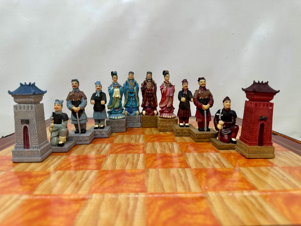 Chess set - Guerreros de terracota - Resin #1.0