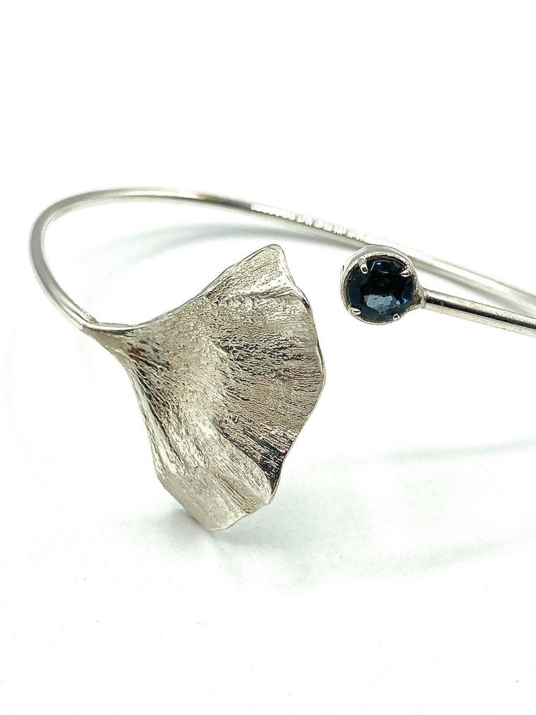 没有保留价 - 手镯 银 黄宝石 #3.2