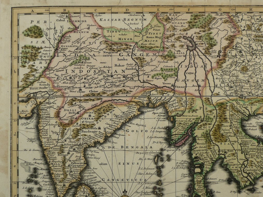 Ασία - Ινδονησία / Φιλιππίνες / Κίνα / Αυστραλία; Matthias Seutter - India Orientalis - 1721-1750 #3.2
