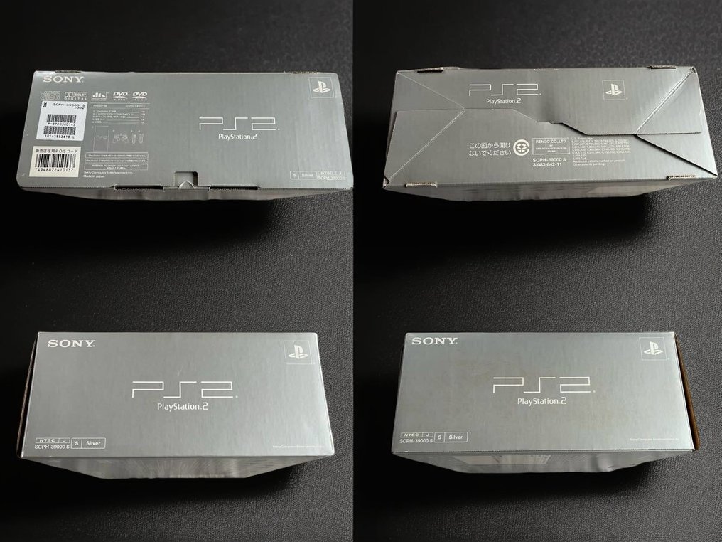 Sony - PlayStation 2 SCPH-39000 - PlayStation 2 Silver SCPH-39000 New - Video game console - In original box #2.1