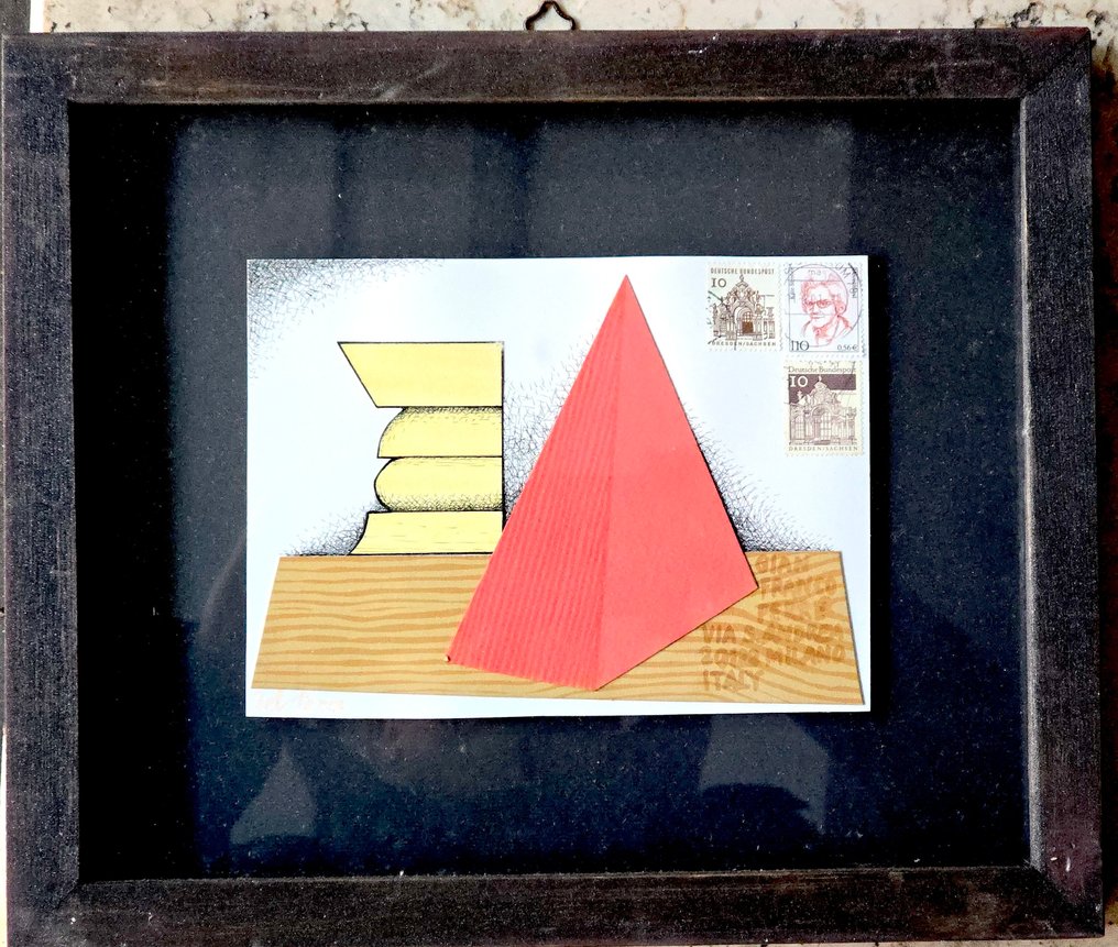 Lucio Del Pezzo (1933-2020) - Cartolina agli amici #1.0