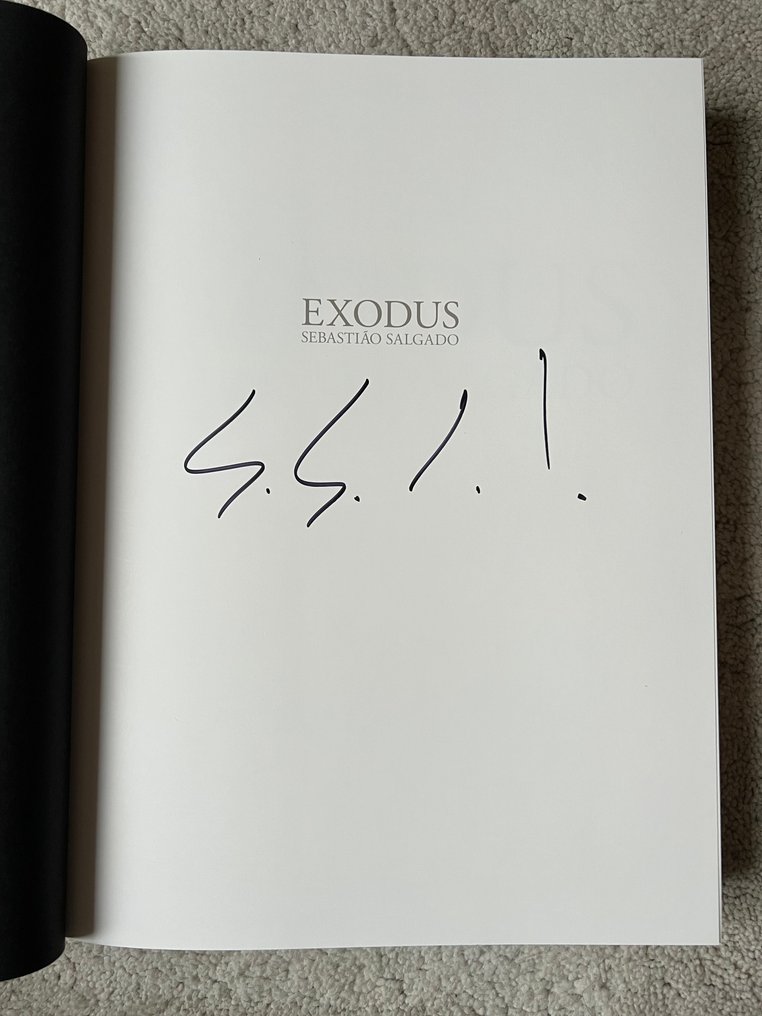 Signed, Sebastião Salgado - Exodus - 2016 #1.0