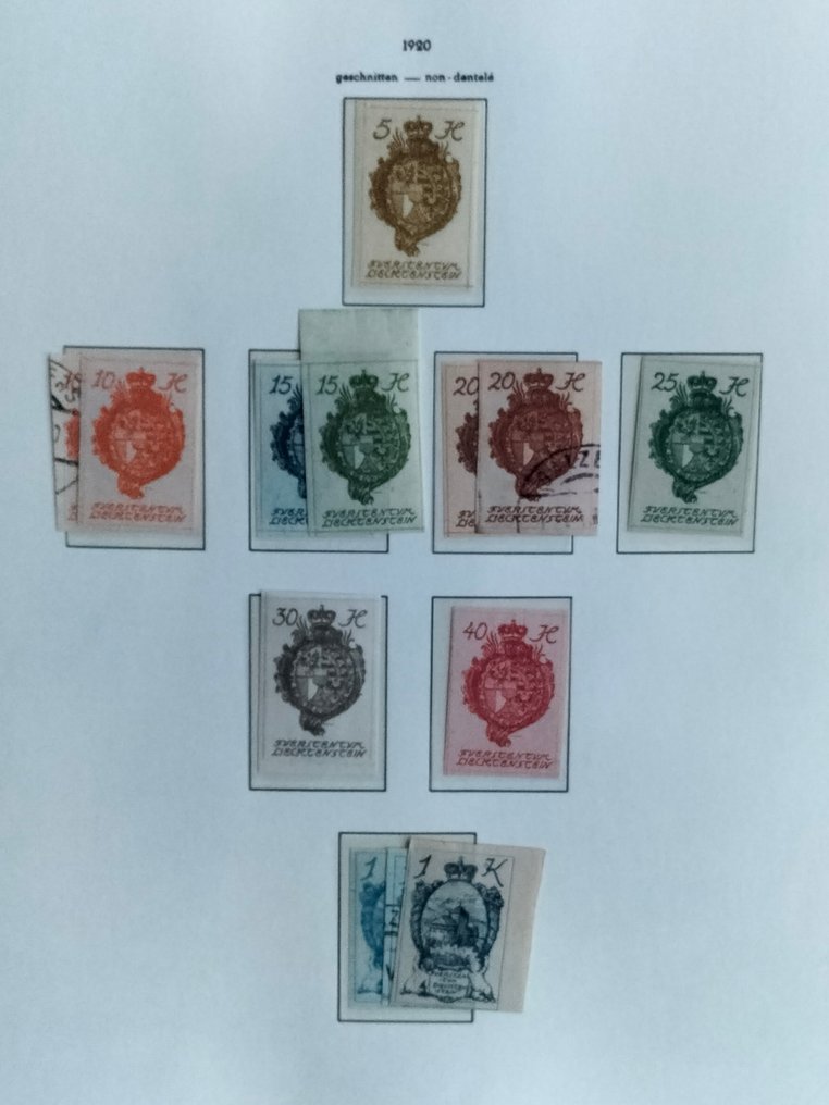 Liechtenstein 1918/1995 - Liechtenstein ja Leuchtturm Album ensimmäispäivän kirjekuoret #4.3