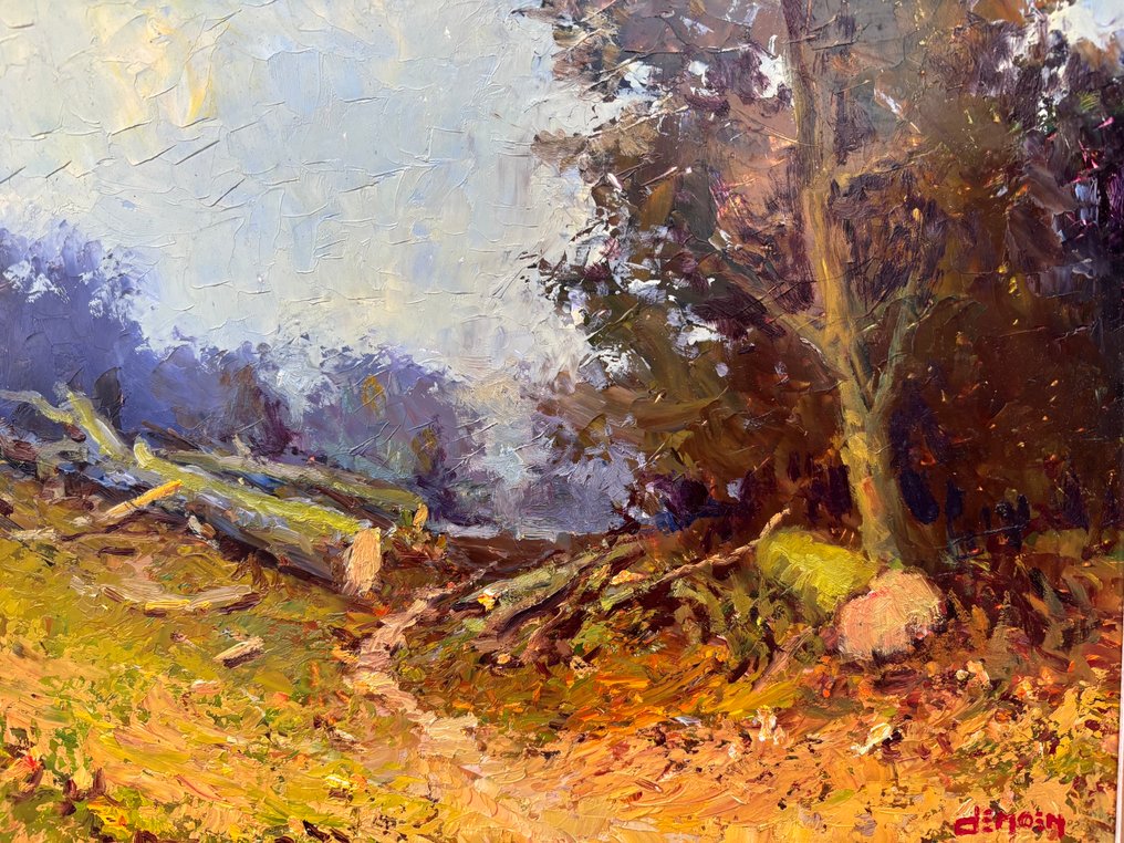 Albert Demoen (1916-1992) - Bosgezicht in de herfst #1.0