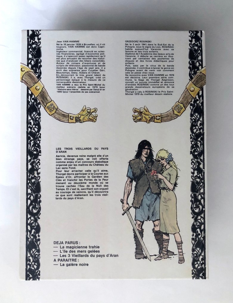 Thorgal T3 - Les Trois vieillards du Pays d'Aran - C - 1 Album - First edition - 1981 #1.0