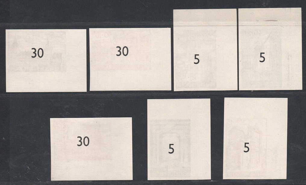 比利时 1962 - 文化发行，未被触及，全部带有角边，其中高价值部分伴随着碎片。 #1.0