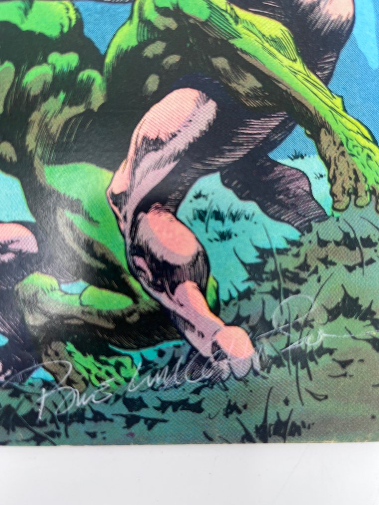Swamp Thing #10 - Signed by Bernie Wrightson - 1 Signed comic - EO - 1974 #3.2
