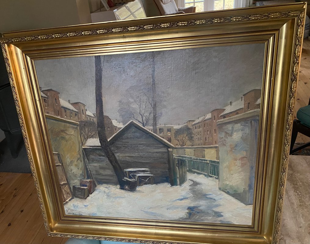 Jacob Meyer (1895-1971) - Backyard #1.0