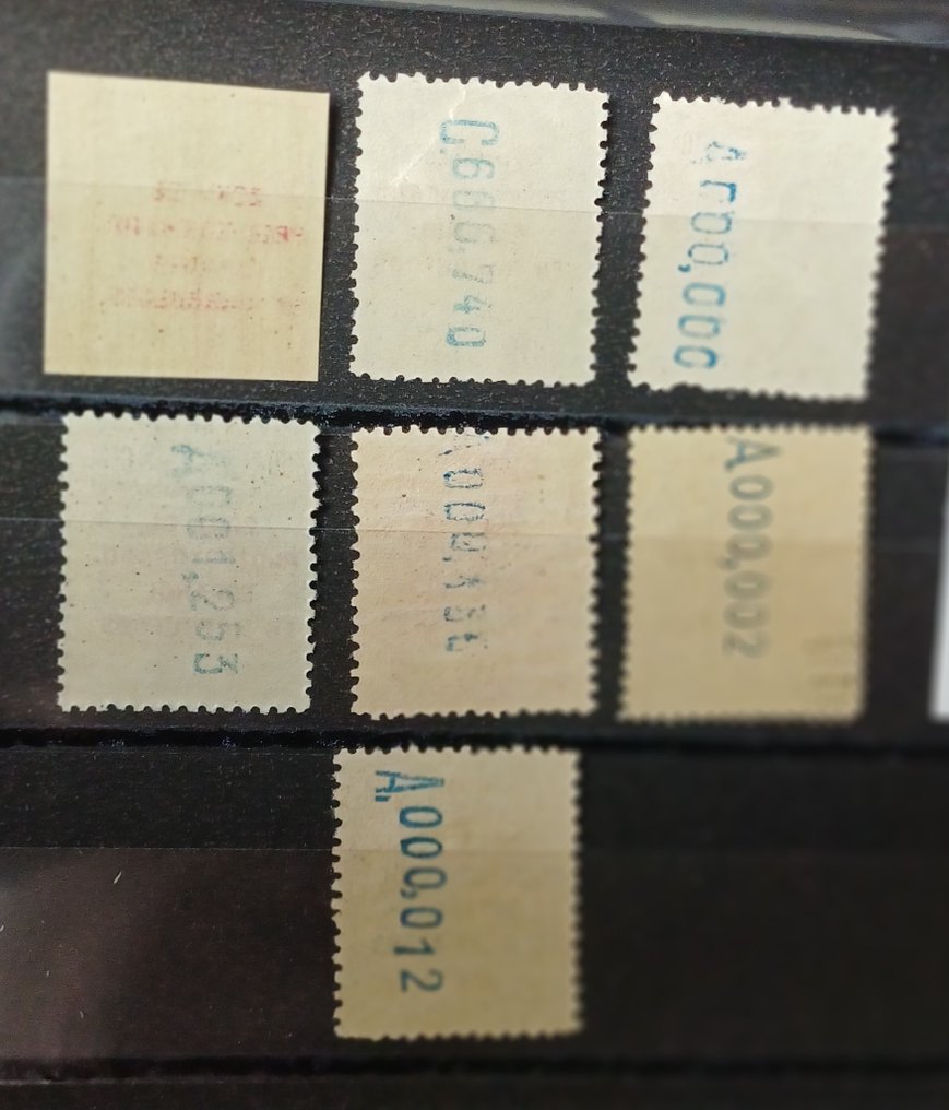 Morocco 1921 - Morocco series overloaded - Edifil 74/80 #1.0