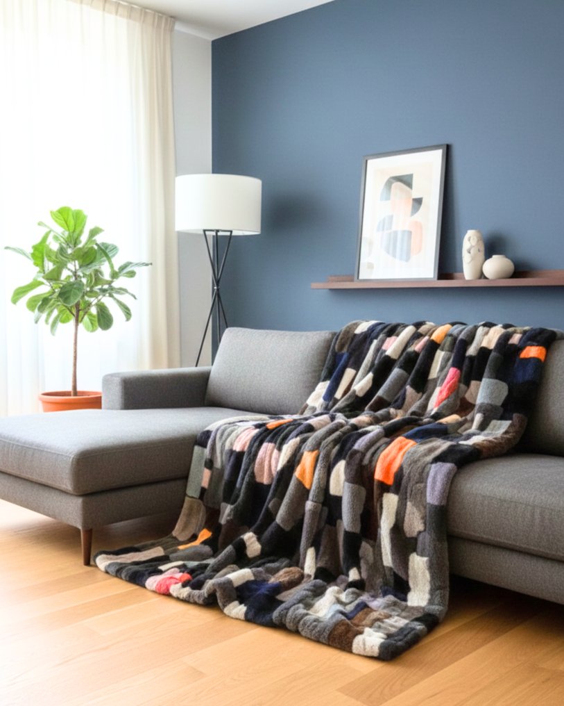 毯子  - 235 cm - 185 cm - 超豪华 #4.3