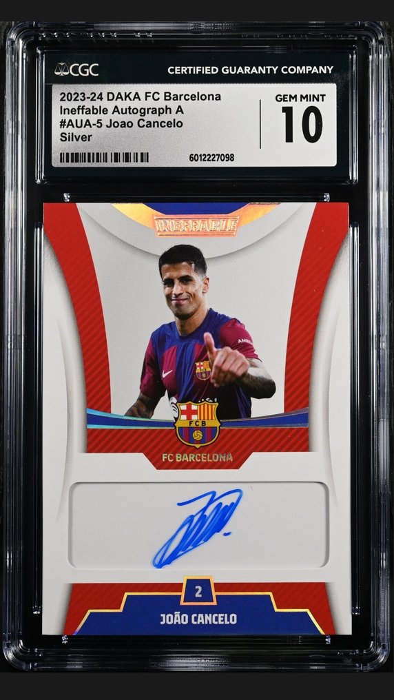 2023/24 DAKA Ineffable CGC 10 João Cancelo Card - Mint (M) #1.0