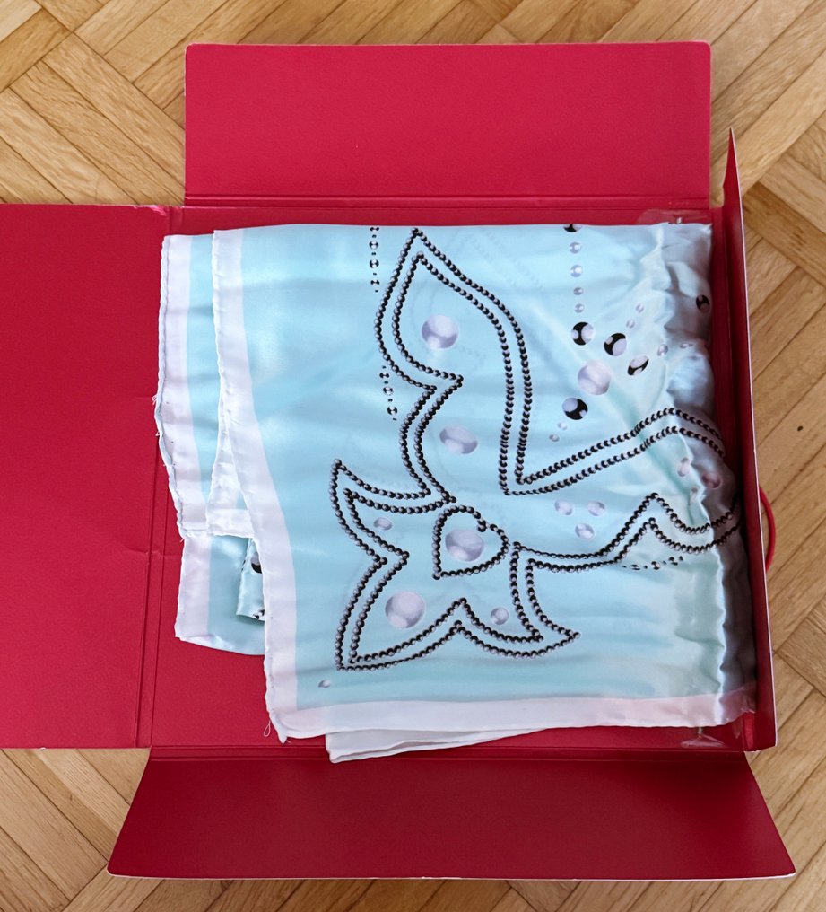 Escada - Seidenquadrat 90x90 cm Charmeuse-Seide - Sciarpa #1.0