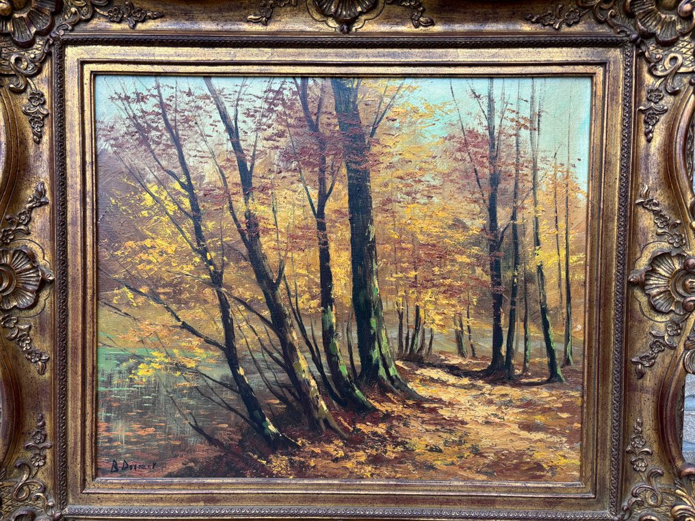 Belgian school (XX) - Bos in de herfst #3.2