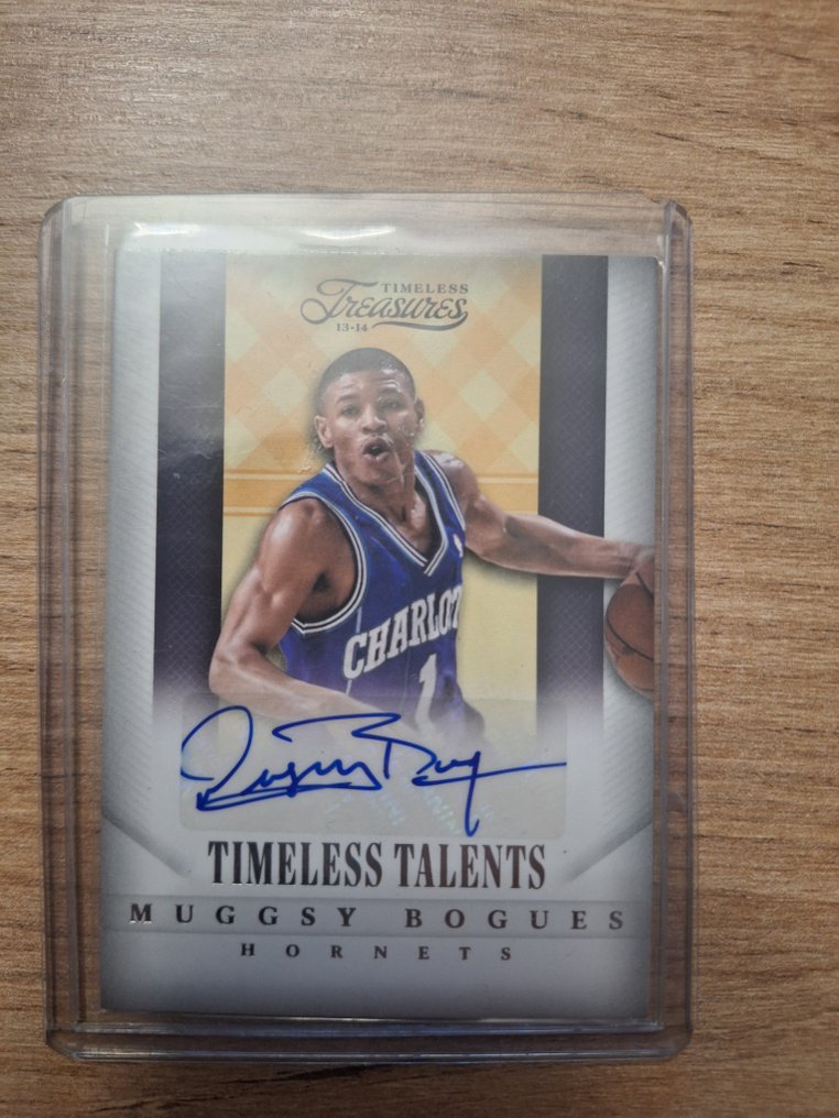 2013/14 Panini Timeless Treasures, Donruss Elite, Momentum Muggsy Bogues 簽名卡, 序號卡, 限量版 - 3 Card - 狀況優良(EX) #2.1