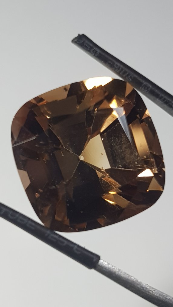 1 pcs  橙色 黄宝石  - 25.41 ct - 安特卫普宝石检测实验室（ALGT） - 浓烈的棕橙色 #1.0