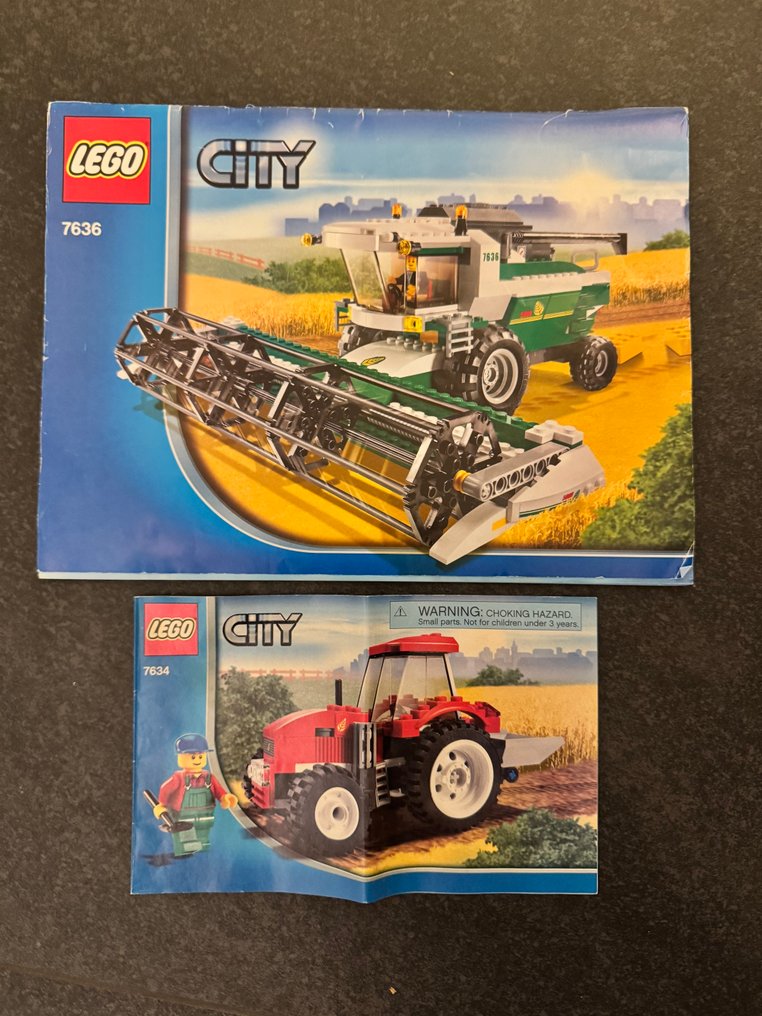 Lego Set - Stadt - 7636 Combine Harvester en 7634 Traktor #1.0