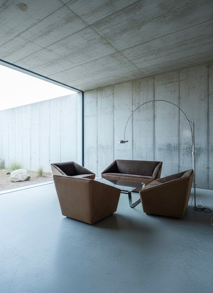 Cor - Jehs & Laub - Πολυθρόνα (4) - Curvert - Alcantara #1.0