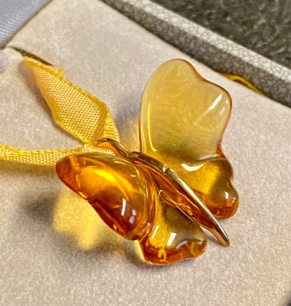 René Lalique - Kristallglas - Anhänger - Butterfly #4.3