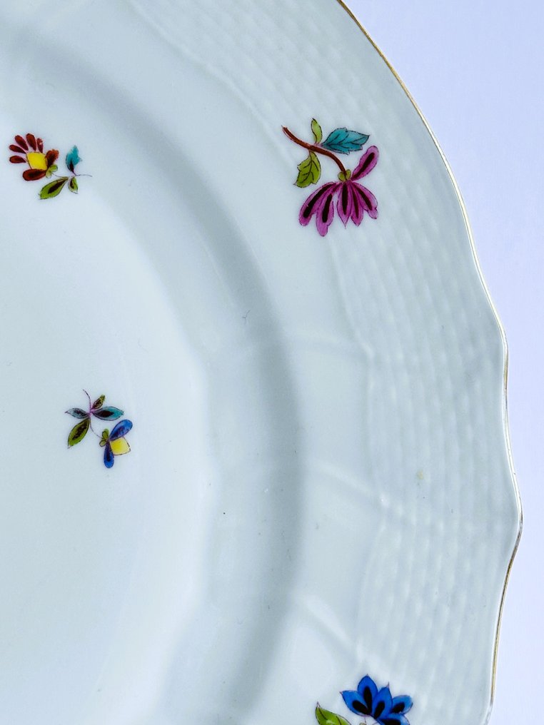 Herend - 大盘 - Nanking Bouquet (Polychrome) – ca. 1950s - 瓷 #4.3