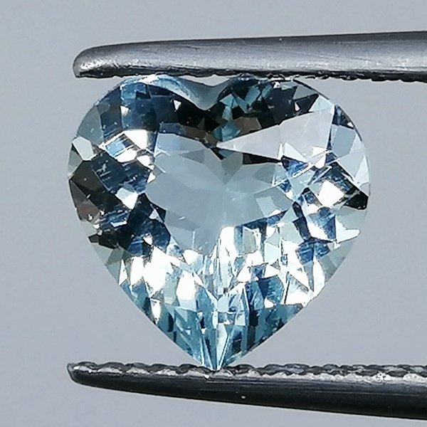 1 pcs  Blå Akvamarin  - 2.21 ct - Instituto Gemólogico Español (IGE) - Uden behandling #2.1