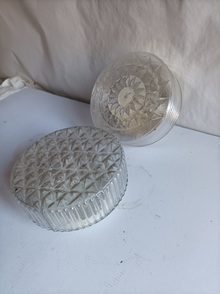 吸顶灯 - 水晶与钢铁 - 两个复古吊顶 #3.2