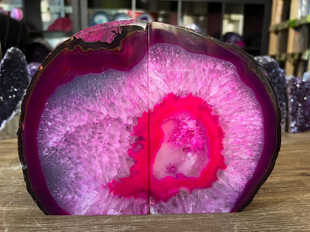 Achat Kugel - Höhe: 17 cm - Breite: 23 cm- 5.2 kg - (1) #1.0