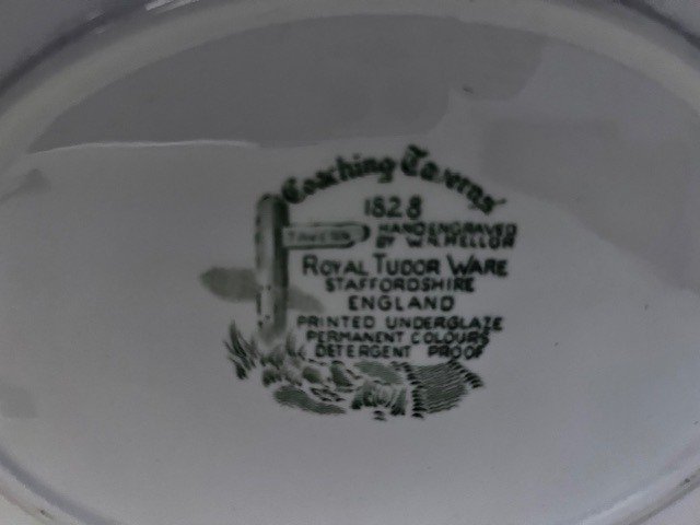 Royal Tudor Ware - Bord-service (20) - Coaching-scener - Keramikk #3.2