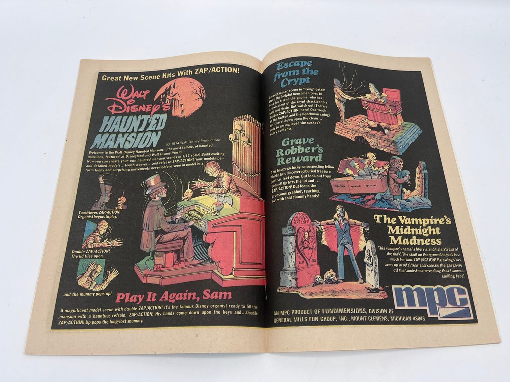 Swamp Thing #10 - Signed by Bernie Wrightson - 1 Signed comic - EO - 1974 #2.1