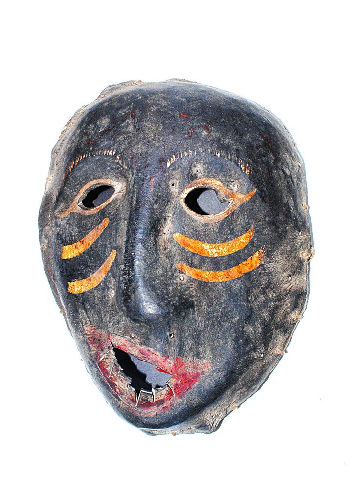 Ledermaske 巫师面具 医用口罩 尼泊尔喜马拉雅 28厘米  (没有保留价) #1.0