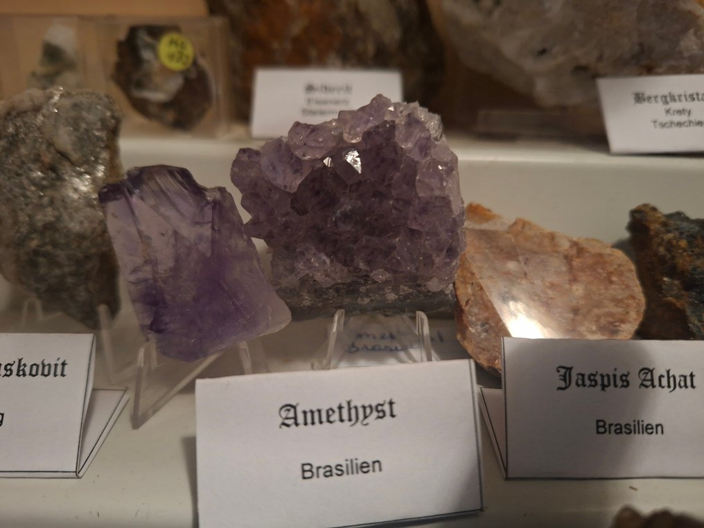 Συλλογή ορυκτών περίπου 35 τεμαχίων. - Ύψος: 125 mm- 2000 g #3.2