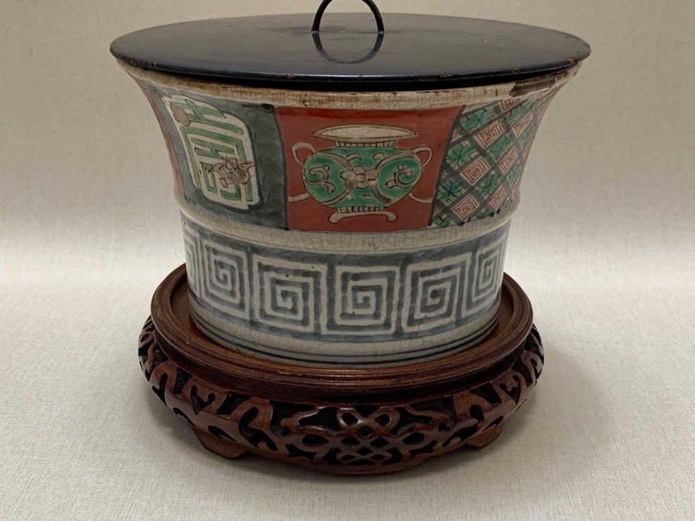 Jar - Ceramic - Aritayaki Mizusasi #2.1