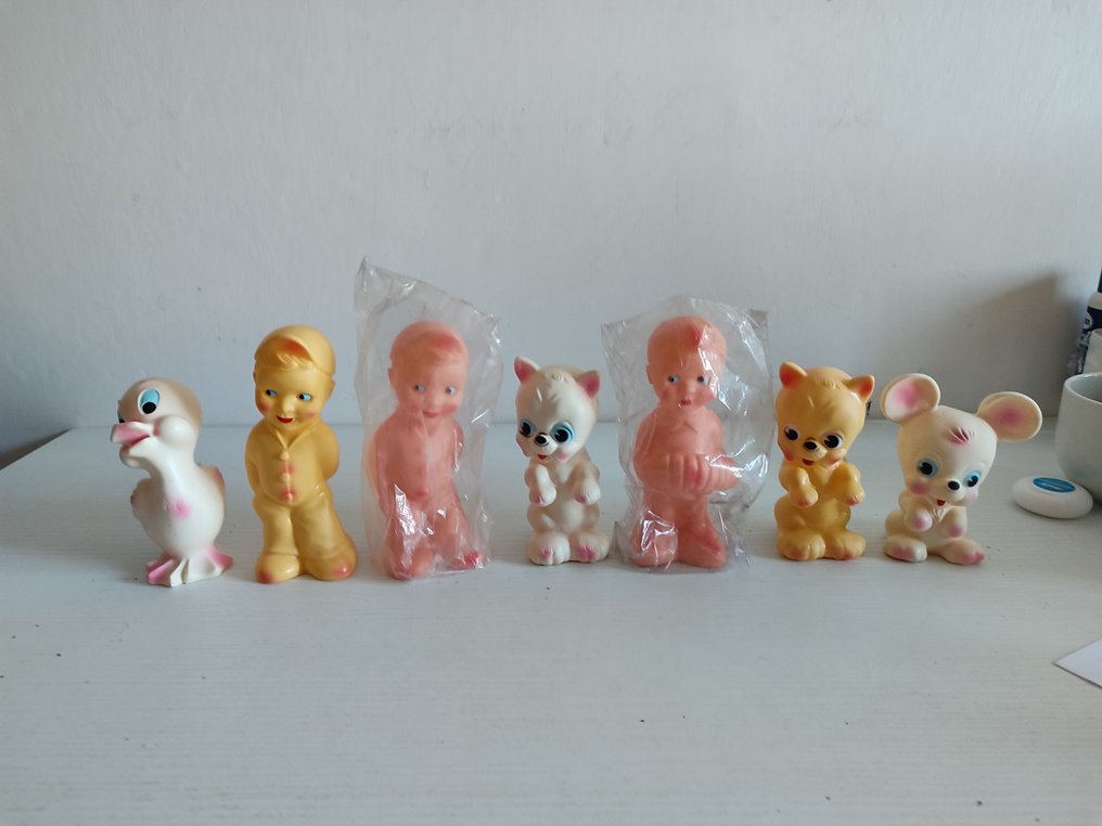 Ledraplastic  - Puppe 7x Pupazzi - 1960-1970 - Italien #1.0