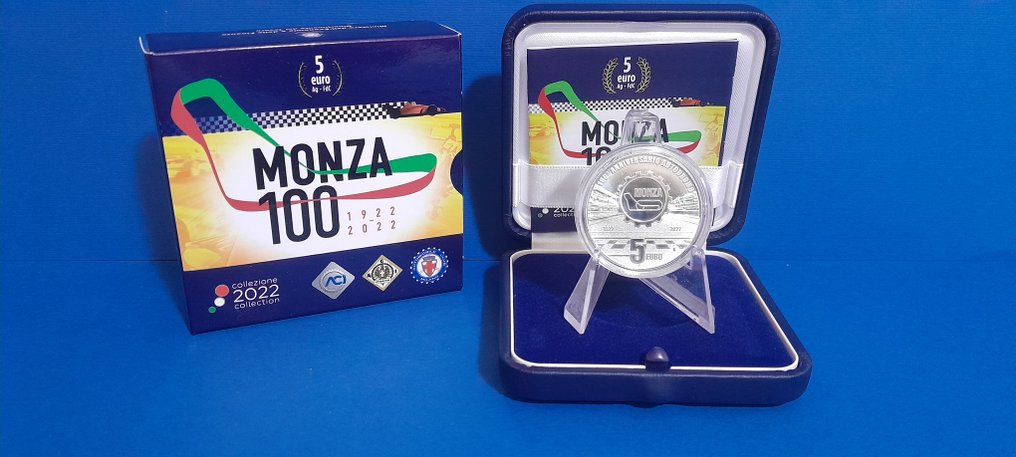意大利. 5 Euro 2022 "Monza"  (没有保留价) #3.2