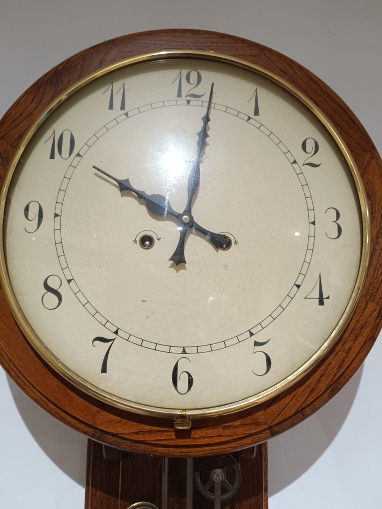 Ρολόι τοίχου - Warmink -   Ξύλο, Ορείχαλκος - 1960-1970 #1.0