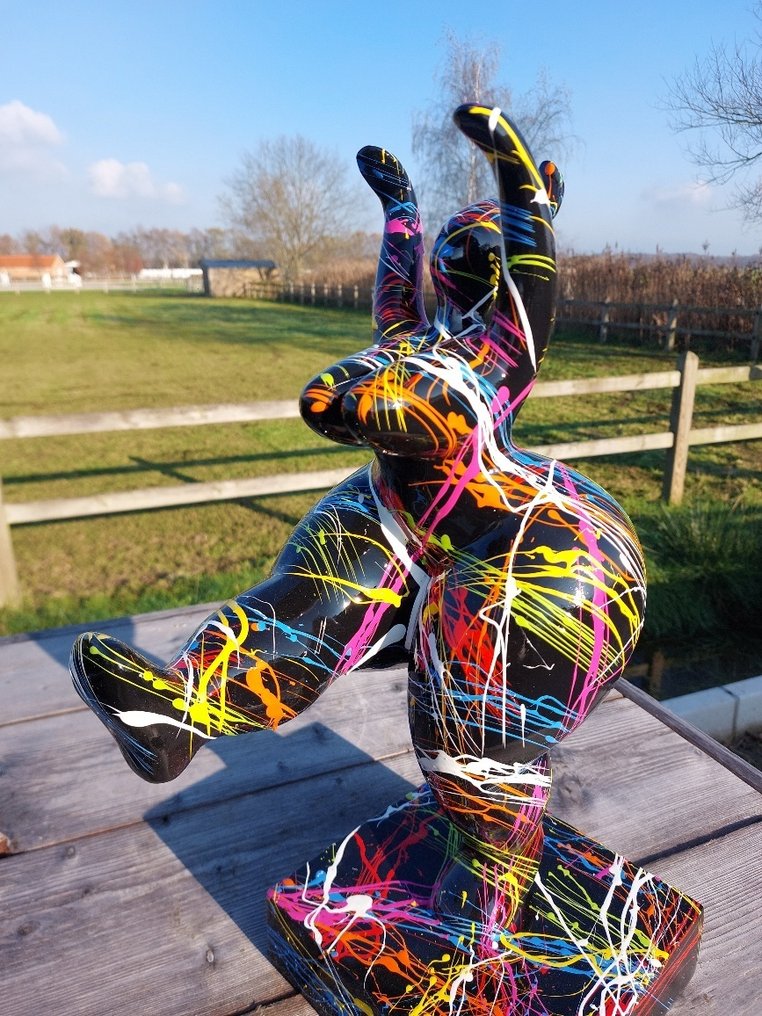 Statue, abstract beeld (handmade) - 50 cm - polyresin #2.1