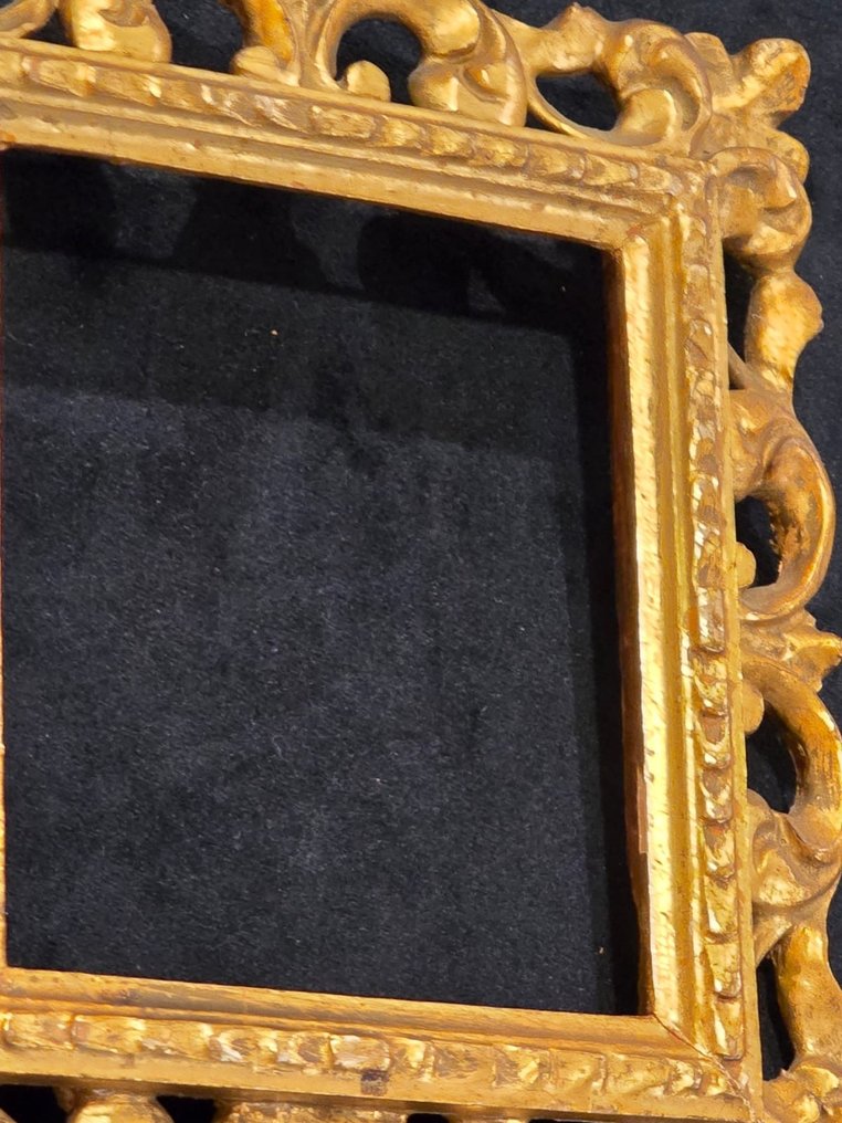 Cadre - Bois - Ancienne corniche XIXe siècle en bois #3.2