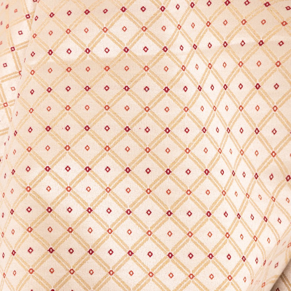 Tessuto Gobelin - 乡村别致 – 米色配金色菱形 - 室內裝潢織物 - 270 cm - 280 cm #3.2