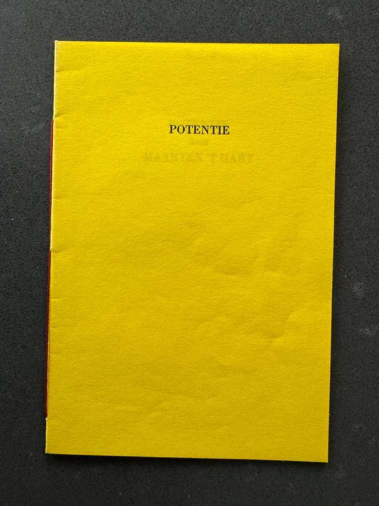 Maarten 't Hart - Potentie (Oplage 4 exemplaren!) - 1983 #1.0