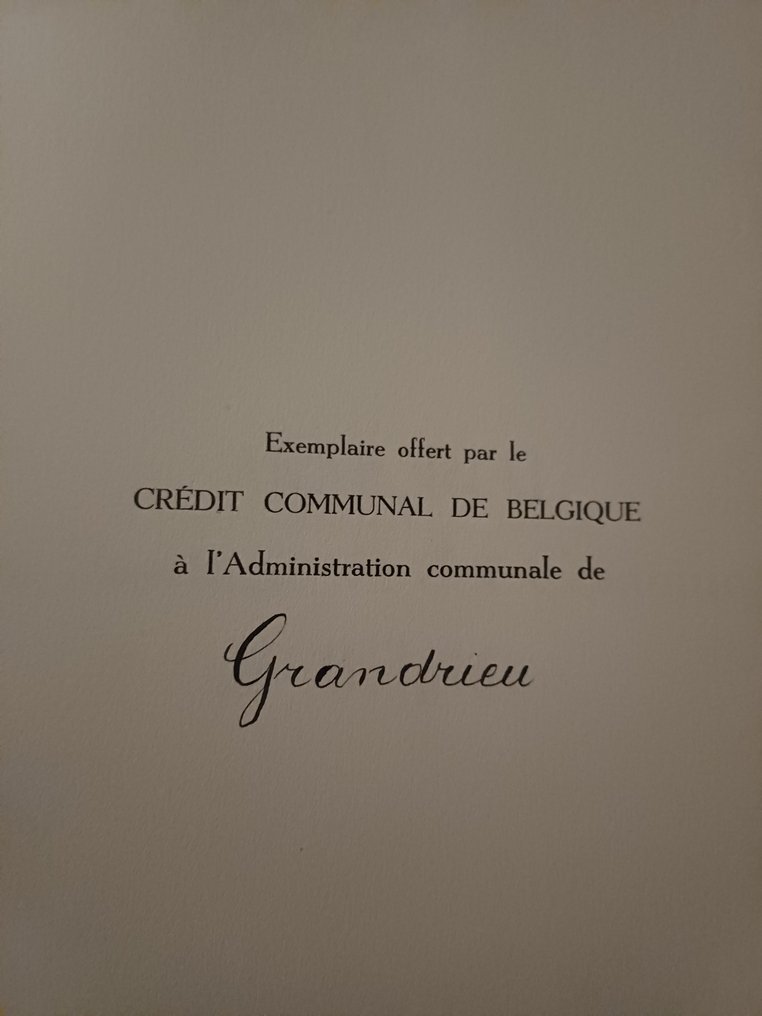 Max Servais - Armorial des provinces et communes de Belgique - 1955 #4.3