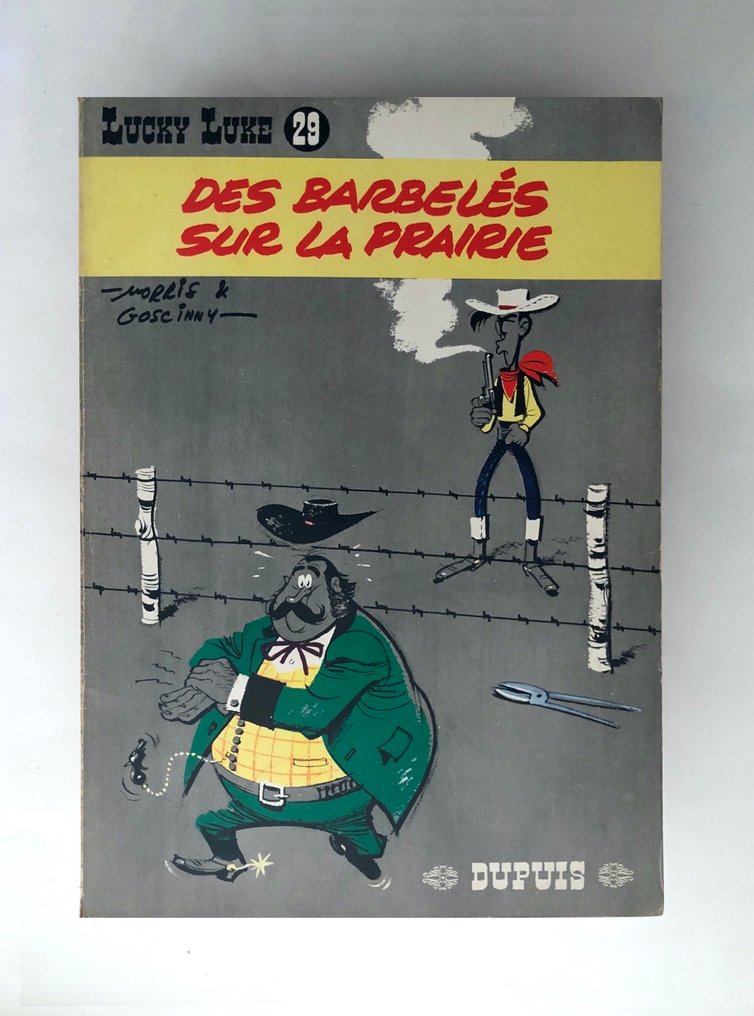 Lucky Luke T29 - Des Barbelés sur la Prairie - B - 1 Album - First edition - 1967 #1.0