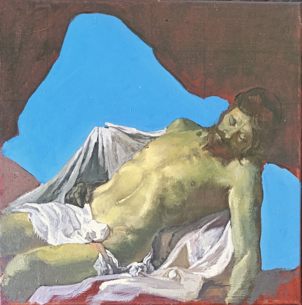 John David Jaramillo Cárdenas - Untitled, study after Charles le Brun Pietà #1.0